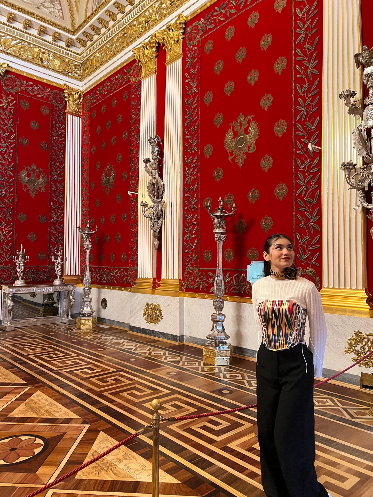 Korsett „Uzbek Atlas Classic“