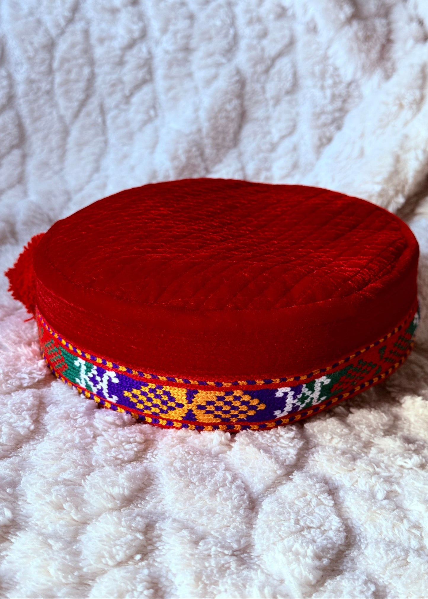 Pamirische traditionelle Mütze/Handgefertigtes Unikat