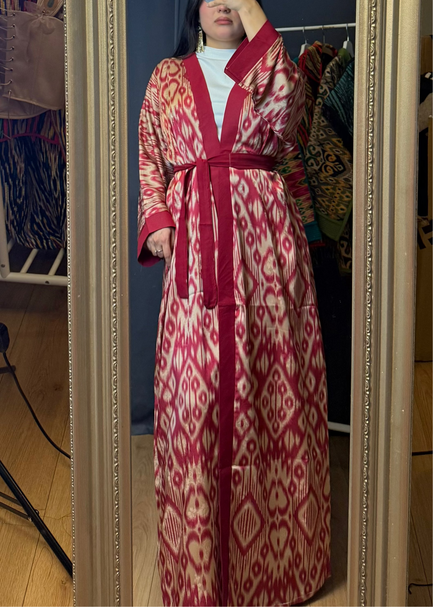 Lange Adras/Ikat-Abaya – Limited Edition