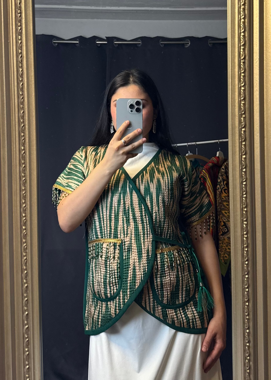 Reversible Ikat Weste