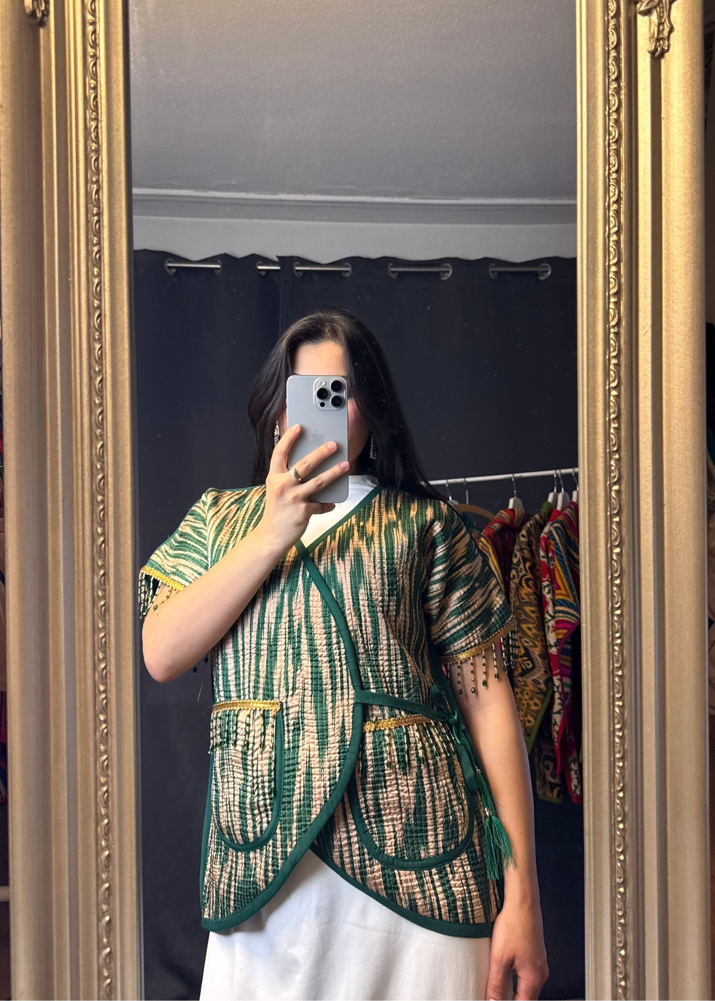 Reversible Ikat Weste