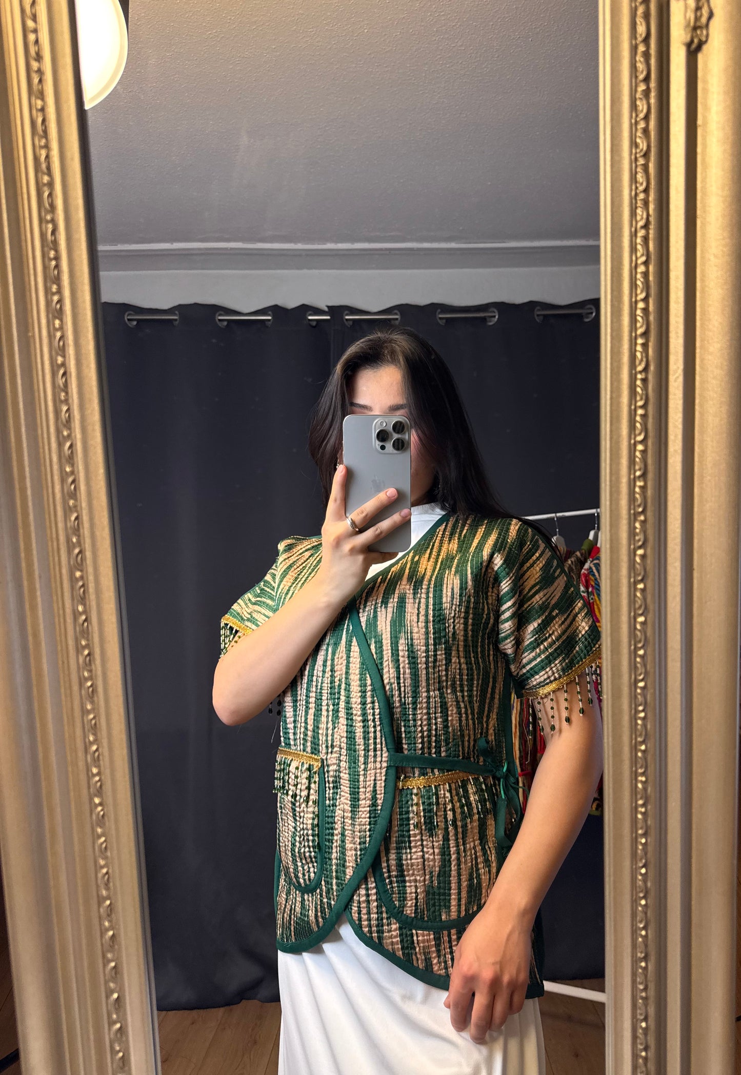 Reversible Ikat Weste