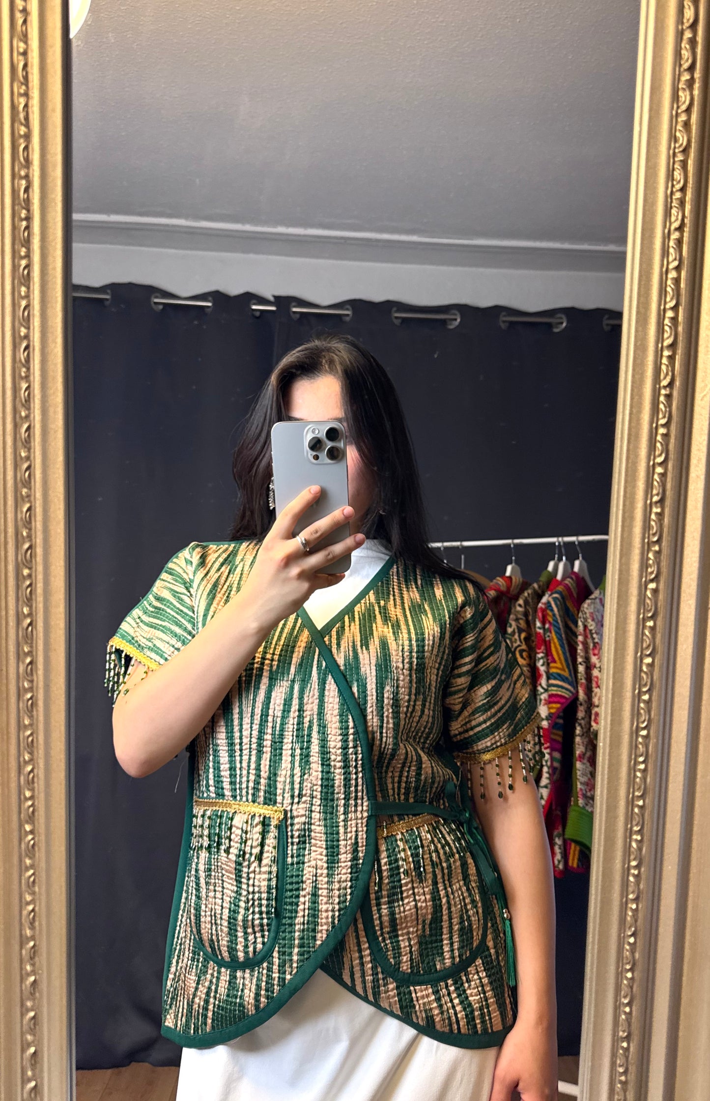 Reversible Ikat Weste