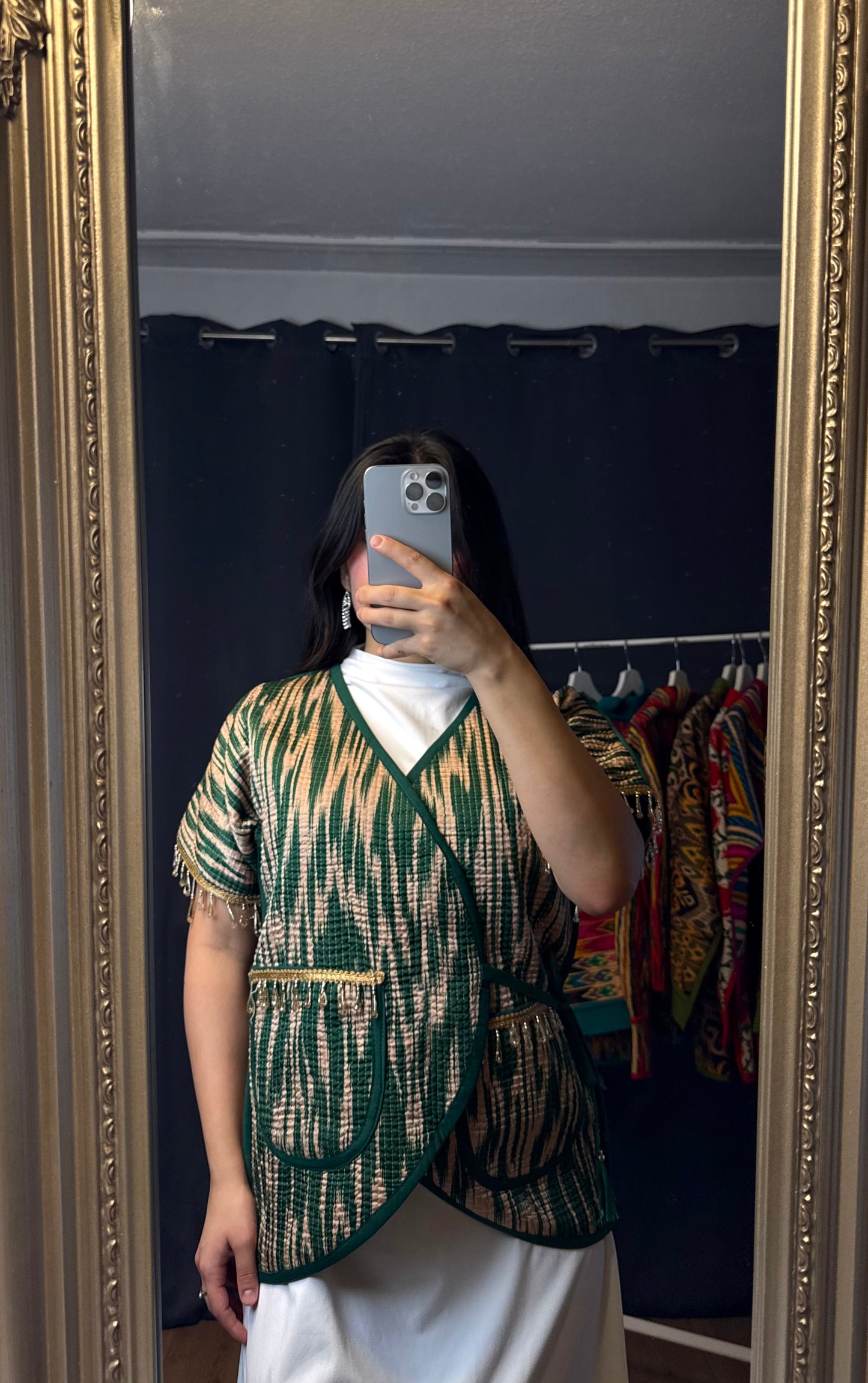 Reversible Ikat Weste