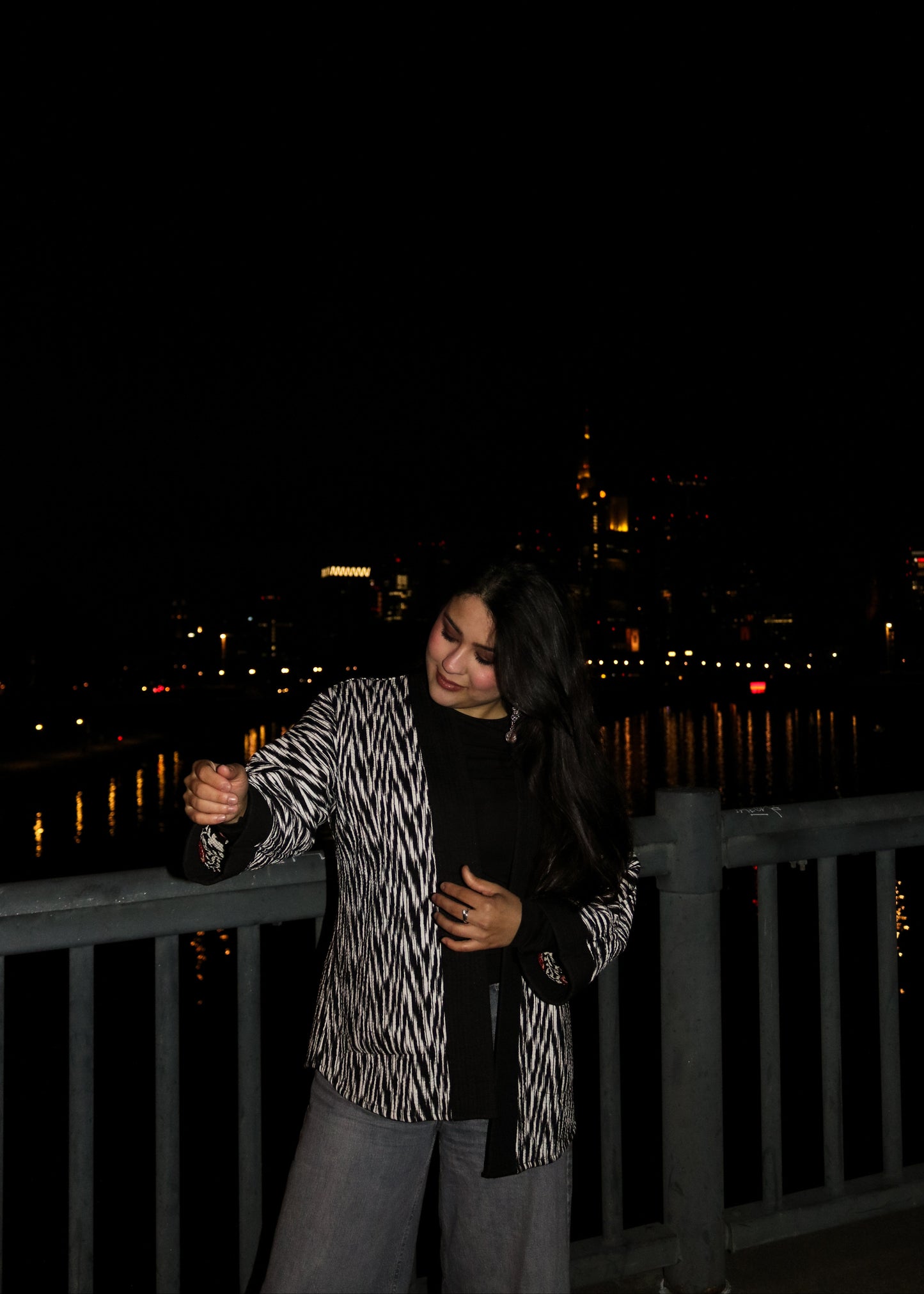 Zweiseitiger Chapan „Black Rose“