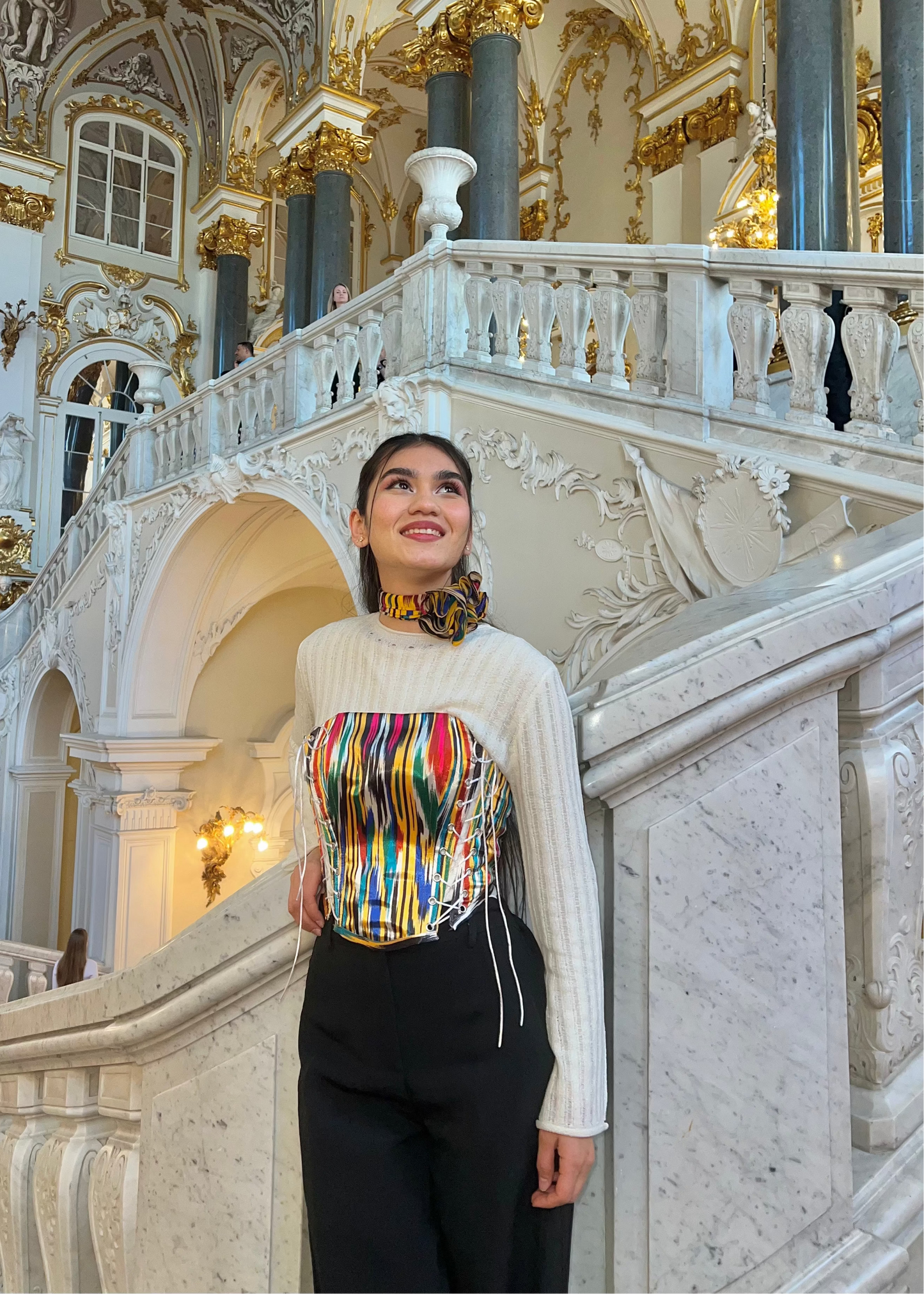 Korsett „Uzbek Atlas Classic“