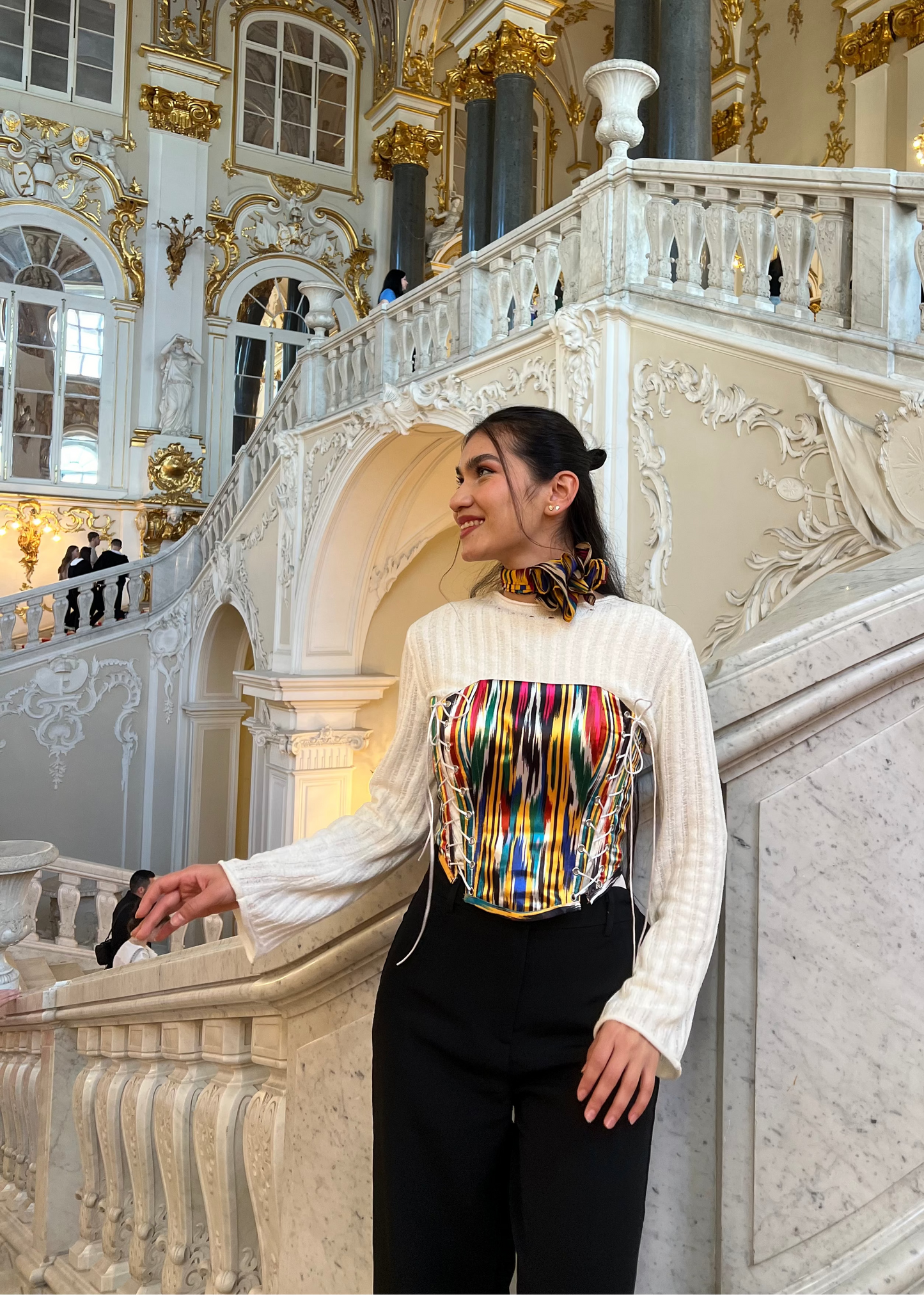 Korsett „Uzbek Atlas Classic“