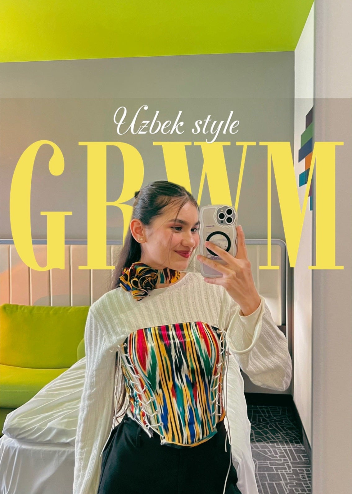 Korsett „Uzbek Atlas Classic“