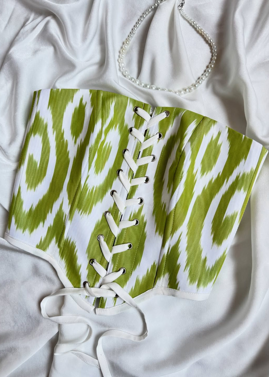 Korsett „Green Ikat Breeze“